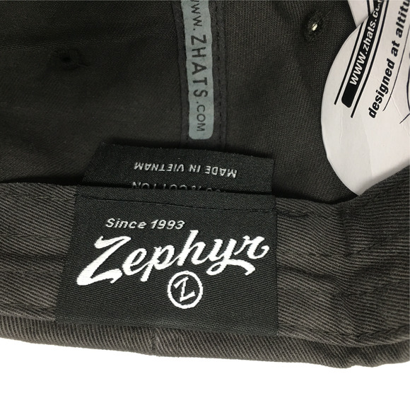 Zhats Zephyr Florida St. Scholarship Vault Hat, Unisex Size Adjustable - Grey/Mu - Picture 9 of 10